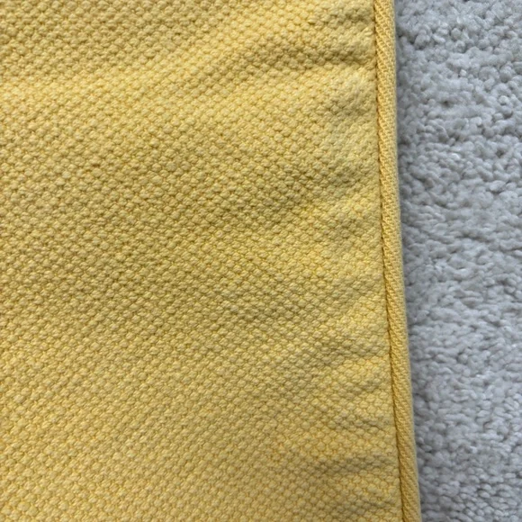 Ralph Lauren yellow oblong pillow cover - Picture 10 of 11